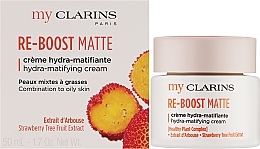 Krem do twarzy - Clarins My Clarins Re-Boost Matte Hydra-Matifuing Cream  — Zdjęcie N2