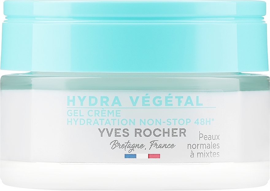 Żel-krem intensywnie nawilżający 48H - Yves Rocher Hydra Vegetal Cream — Zdjęcie N1