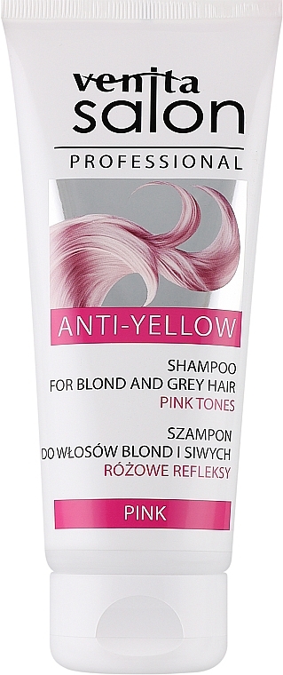 Szampon do włosów - Venita Salon Professional Anti -Yellow Shampoo  — Zdjęcie N1