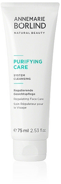 Regulujący krem do twarzy - Annemarie Borlind Purifying Care System Cleansing Regulating Face Care