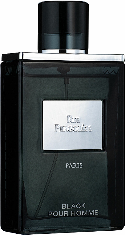 Parfums Pergolese Paris Rue Pergolese Black Pour Homme - Woda toaletowa — Zdjęcie N1