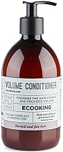 Odżywka zwiększająca objętość włosów cienkich i delikatnych - Ecooking Volume Conditioner — Zdjęcie N2