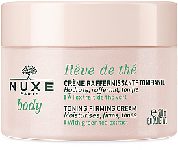 NUXE Body Rêve de Thé - Tonizujący krem ujędraniający 200 ml — Zdjęcie N1