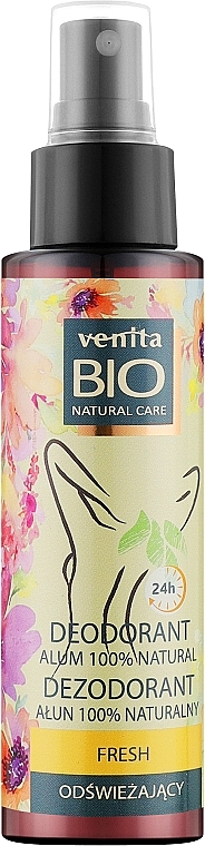Dezodorant antybakteryjny - Venita Bio Natural Care Woman Fresh Deo — Zdjęcie N1