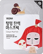 Kup Kolagenowa maseczka do twarzy w płachcie ze śluzem ślimaka - Yadah Collagen Mask Pack