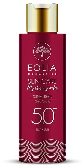 Krem przeciwsłoneczny Gold Orchid - Eolia Sun Care Sunscreen SPF 50+ Gold Orchid — Zdjęcie N1