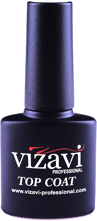 Top coat do paznokci - Vizavi Professional Top Coat — Zdjęcie N1