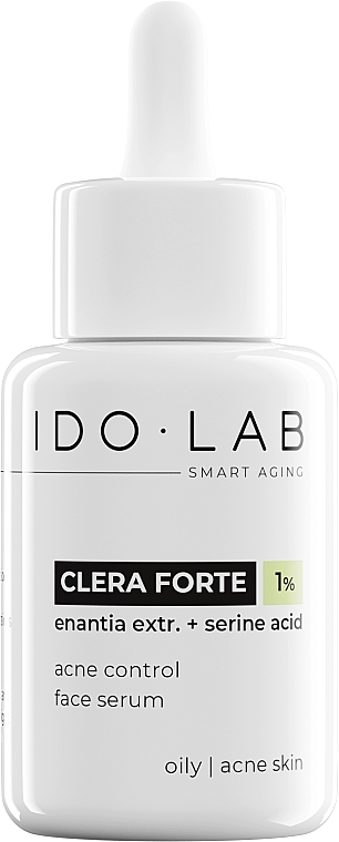 Serum do skóry tłustej i trądzikowej - Idolab Clera Forte Acne Control Face Serum — Zdjęcie N1