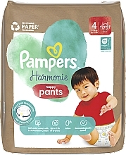 Pieluchomajtki Harmonie Pants, rozmiar 4, 9-15 kg, 22 szt. - Pampers  — Zdjęcie N2