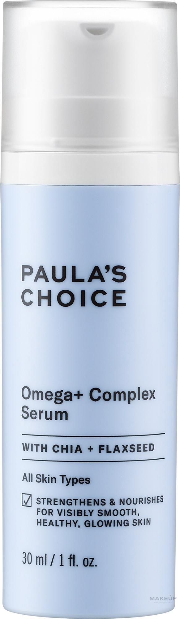 Odżywcze serum do twarzy z kompleksem kwasów - Paula's Choice Omega+ Complex Serum — Zdjęcie 30 ml