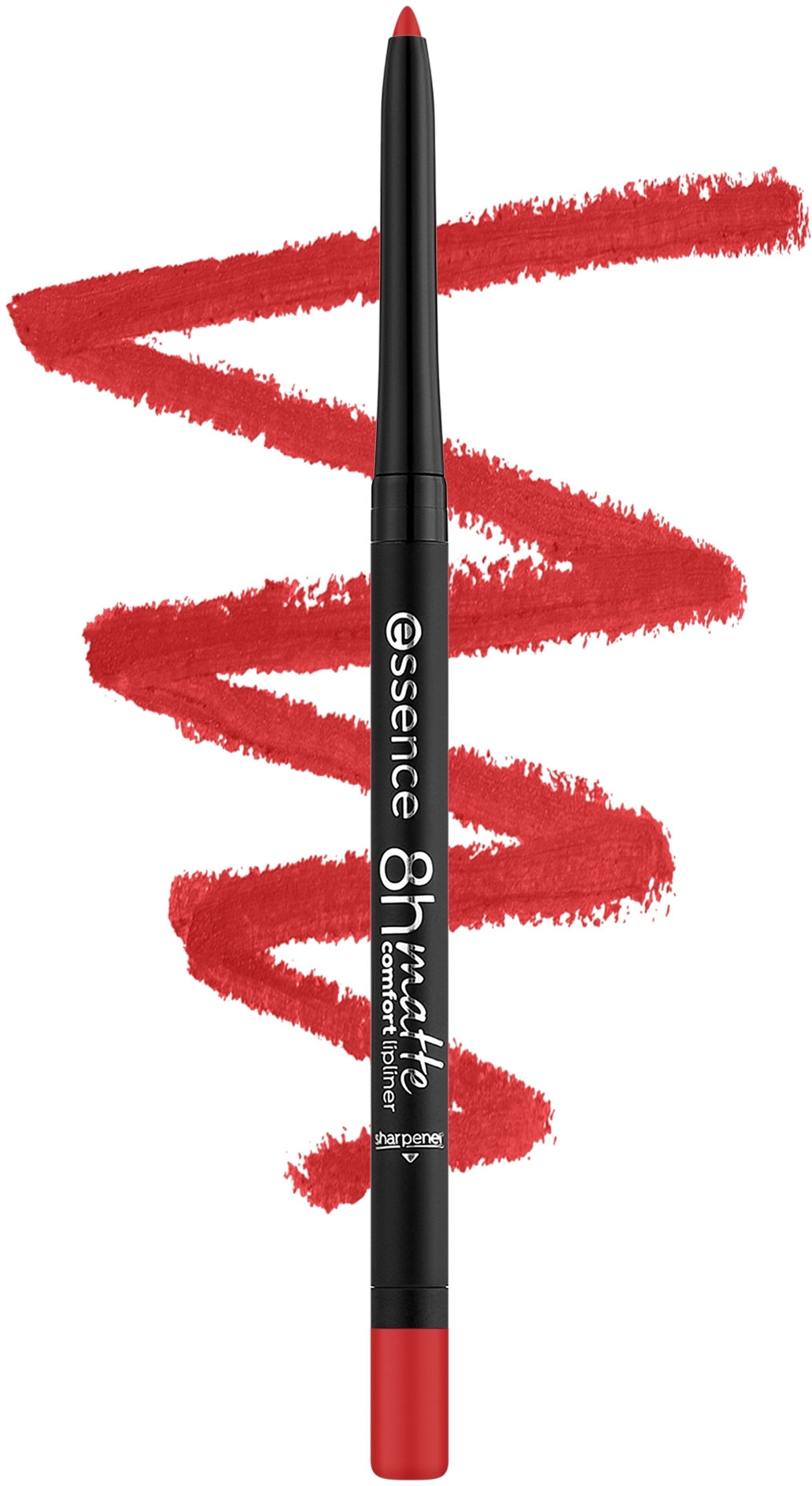 Konturówka do ust - Essence 8H Matte Comfort Lip Liner — Zdjęcie 09 - Fiery Red