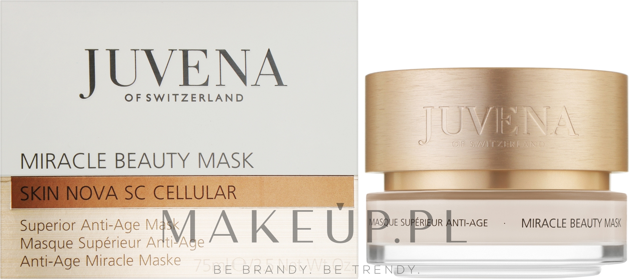 Intensywna maska przeciwstarzeniowa do twarzy - Juvena Skin Specialists Miracle Beauty Mask — Zdjęcie 75 ml