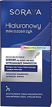 Serum przeciwzmarszczkowe do twarzy - Soraya Hyaluronic Microinjection Pro Matrix Peptide Wrinkle Filling Serum  — Zdjęcie N2