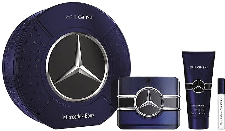 Mercedes Benz Mercedes-Benz Sign - Zestaw (edp/100ml + sh/gel/50ml + edp/10ml) — Zdjęcie N1
