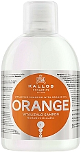 Kup Rewitalizujący szampon do włosów z olejkiem pomarańczowym - Kallos Cosmetics KJMN Orange Vitalizing Shampoo With Orange Oil