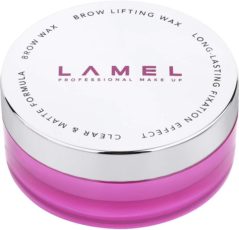 Utrwalający wosk do brwi - LAMEL Make Up Brow Lifting Wax — Zdjęcie N2