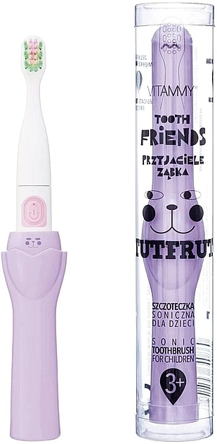 Elektryczna szczoteczka do zębów Tooth Friends Purple Tutfrut - Vitammy — Zdjęcie N1