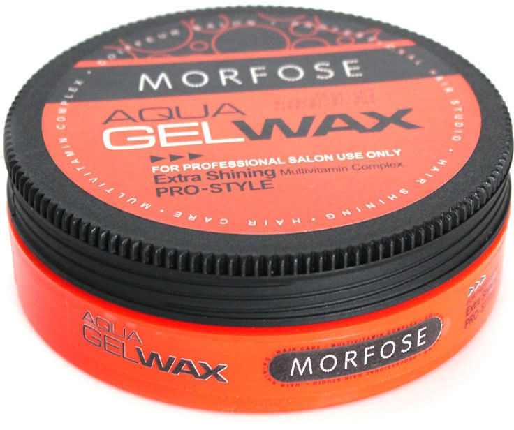 Wosk do stylizacji włosów - Morfose Aqua Gel Wax Extra Shining  — Zdjęcie N1