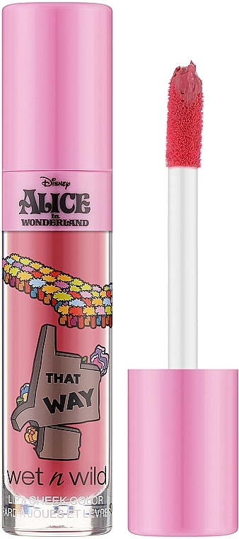 Wielofunkcyjny róż do policzków i ust - Wet N Wild Alice in Wonderland Lip & Cheek Color — Zdjęcie N1