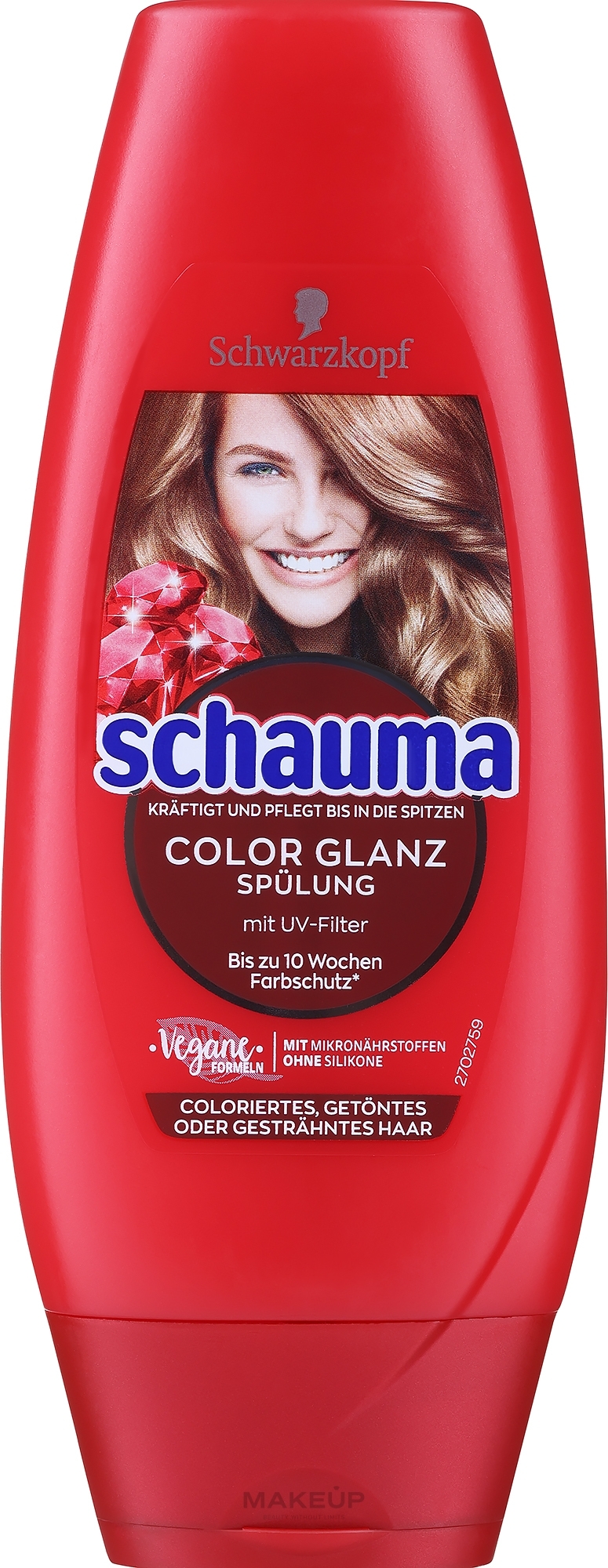 Odżywka do włosów Blask koloru - Schauma Color Shine Conditioner — Zdjęcie 250 ml
