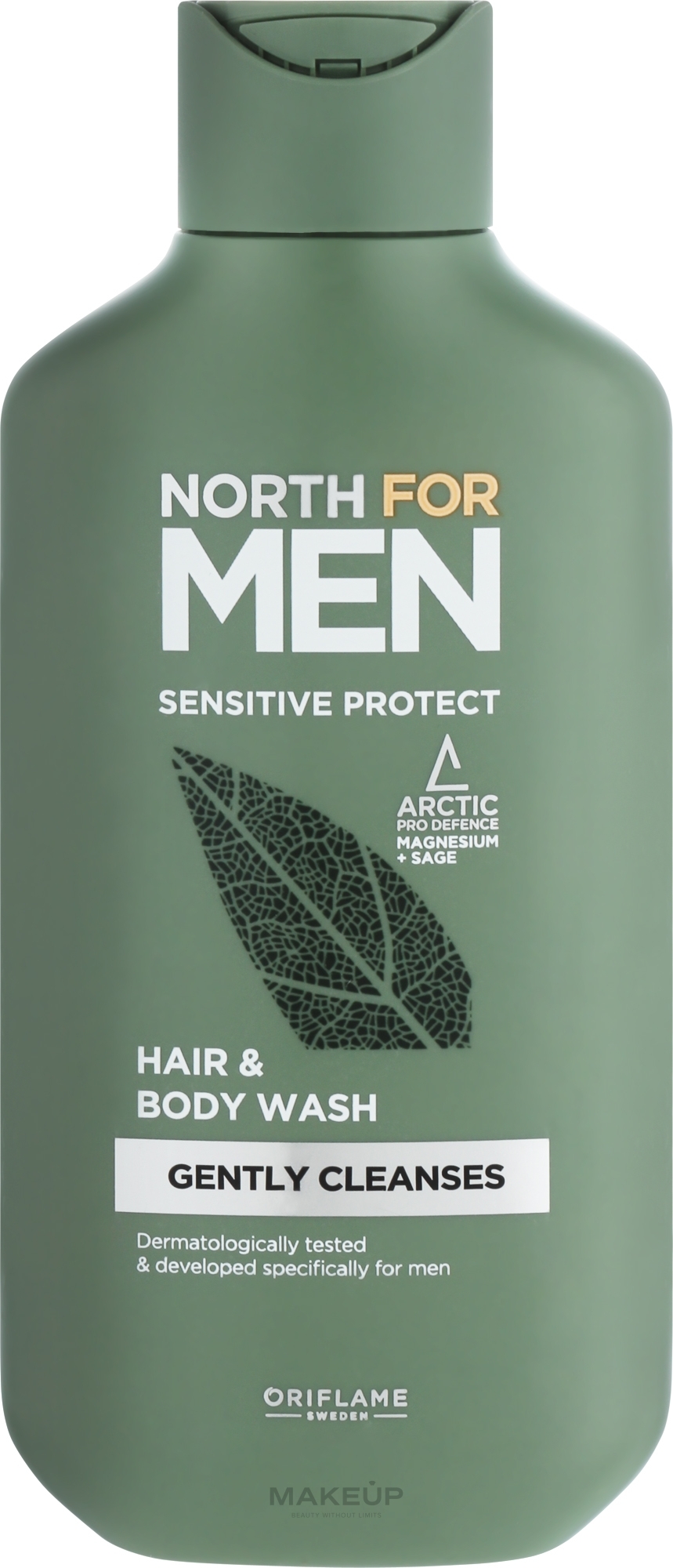 Szampon do włosów i ciała dla skóry wrażliwej - Oriflame North For Men Sensitive Protect — Zdjęcie 250 ml