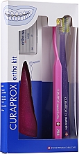 Kup Zestaw do higieny jamy ustnej - Curaprox Ortho Kit (brush/1pcs + brushes 07,14,18/3pcs + orthod/brush/1pcs + orthod/wax/1pcs)