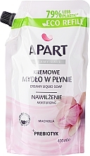 Kup Kremowe mydło w płynie Magnolia - Apart Natural Creamy Care Magnolia + Prebiotyc (uzupełnienie)