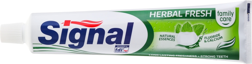 Ziołowa pasta do zębów - Signal Family Herbal Fresh — Zdjęcie N2
