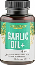 Kup Suplement diety nr 120 Olej czosnkowy + witamina E, 500 mg - Golden Pharm Garlic Oil + Vitamin E
