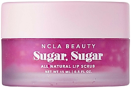Peeling do ust Wiśnia - NCLA Beauty Sugar, Sugar Black Cherry Lip Scrub — Zdjęcie N2