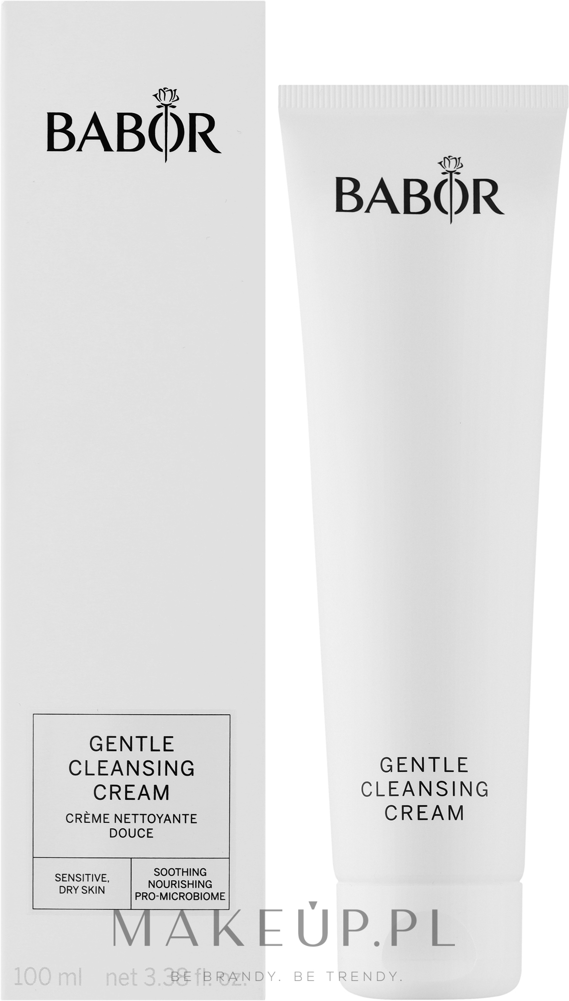 Delikatny krem oczyszczający do skóry wrażliwej - Babor Gentle Cleansing Cream — Zdjęcie 100 ml