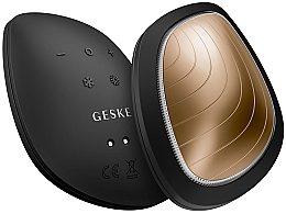 Szczoteczka soniczna do twarzy - Geske Sonic Warm & Cool Mask 9 In 1 Black Gold — Zdjęcie N1