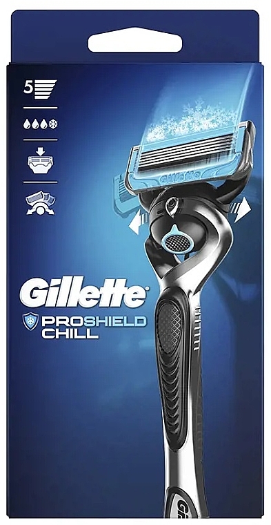 Maszynka do golenia z 1 wkładem - Gillette Proshield Chill — Zdjęcie N2