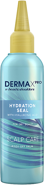 Krem przeciwłupieżowy do skóry głowy z kwasem hialuronowym - Head & Shoulders Derma X Pro Hydration Seal Rinse Off Balm