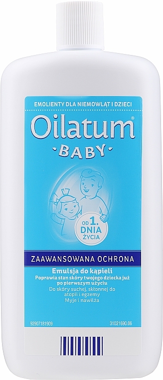 Emulsja do kąpieli dla dzieci od pierwszego dnia życia - Oilatum Baby Bath Emulsion — Zdjęcie N4