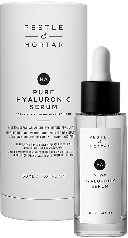 PREZENT! Serum do twarzy z kwasem hialuronowym - Pestle & Mortar Pure Hyaluronic Serum — Zdjęcie N1