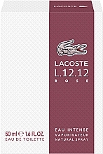 PRZECENA! Lacoste L.12.12 Rose Eau Intense - Woda toaletowa * — Zdjęcie N3