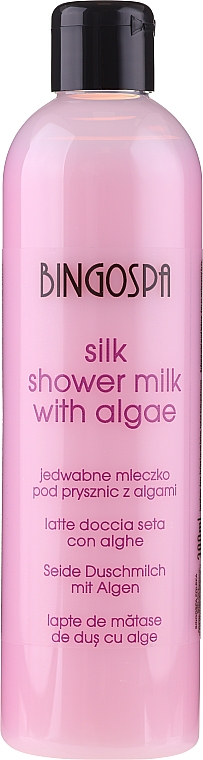 Zestaw podarunkowy - BingoSpa Spa Cosmetics With Silk Set (show/milk/300ml + h/shm/300ml + bath/elixir/500ml) — Zdjęcie N6
