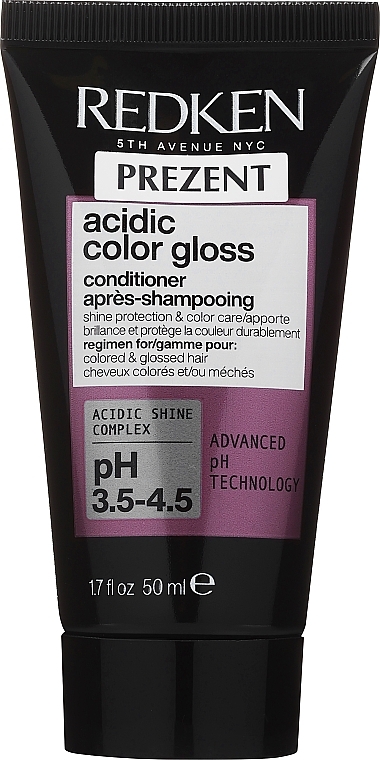 PREZENT! Odżywka chroniąca kolor i połysk włosów farbowanych - Redcen Acidic Color Gloss Conditioner — Zdjęcie N1