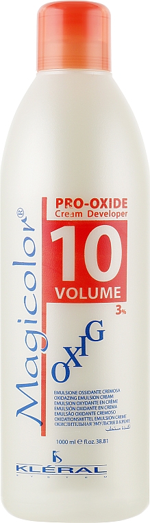 Oksydacyjna emulsja 3 % - Kleral System Coloring Line Magicolor Cream Oxygen-Emulsion — Zdjęcie N3