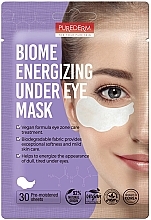 Probiotyczne wegańskie maski pod oczy - Purederm Biome Energizing Under Eye Mask — Zdjęcie N1
