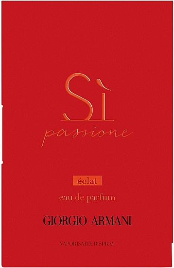 PREZENT! Giorgio Armani Si Passione Eclat - Woda perfumowana (mini) — Zdjęcie N1