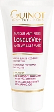 Hialuronowa maska przeciwstarzeniowa na twarz i oczy z kolagenem nowej generacji - Guinot Longue Vie+ Anti-Wrinkle Mask — Zdjęcie N1