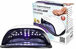 Lampa UV/LED do paznokci - Esperanza Uv Led Light Hybrid Paint Diamond — Zdjęcie N1