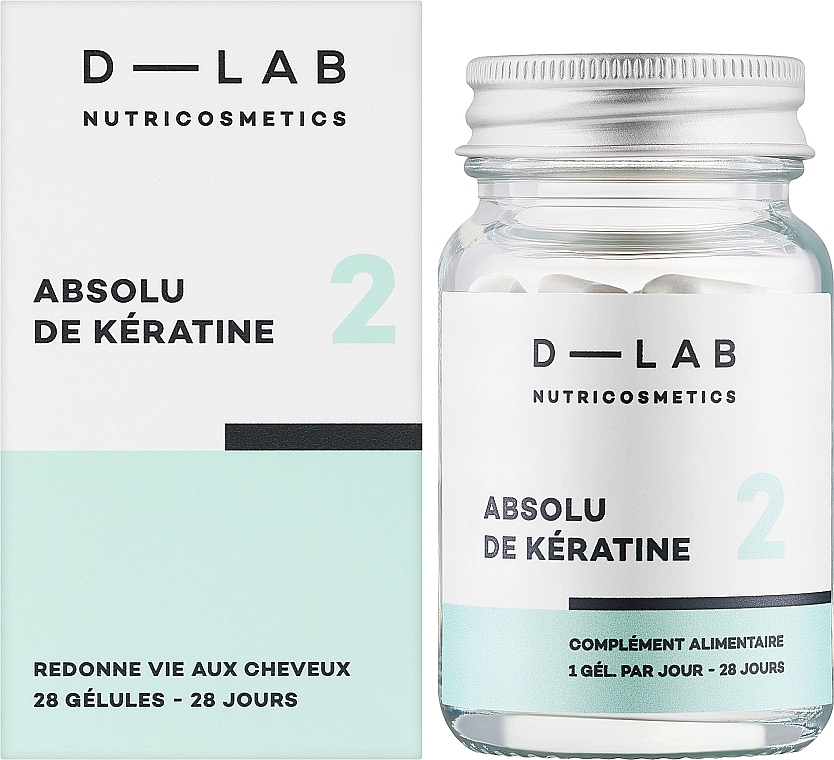 Suplement diety Pure Keratin - D-Lab Nutricosmetics Pure Keratin — Zdjęcie N2