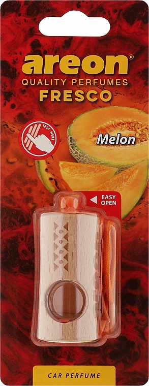 Odświeżacz powietrza do samochodu Melon - Areon Fresco New Melon Car Perfume — Zdjęcie N1