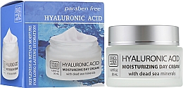 Kup Nawilżający krem ​​na dzień z kwasem hialuronowym i minerałami z Morza Martwego - Dead Sea Collection Hyaluronic Acid Moisturizing Day Cream 