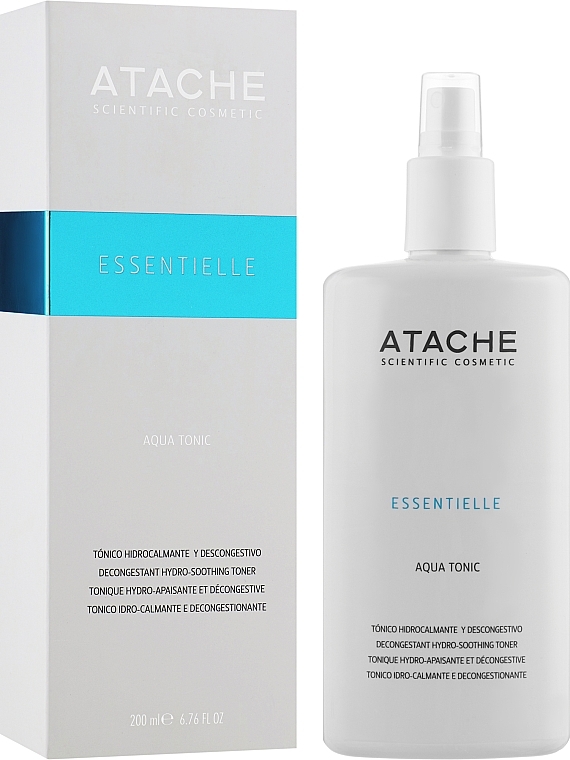 Nawilżający tonik kojący do twarzy - Atache Essentielle Hydrocalming & Decongestive Tonic — Zdjęcie N2