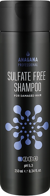 Szampon do włosów zniszczonych bez siarczanów - Anagana Sulfate Free Shampoo — Zdjęcie N4