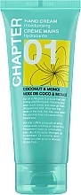 Krem do rąk Kokos i monoi - Mades Cosmetics Chapter 01 Coconut & Monoi Hand Cream — Zdjęcie N1